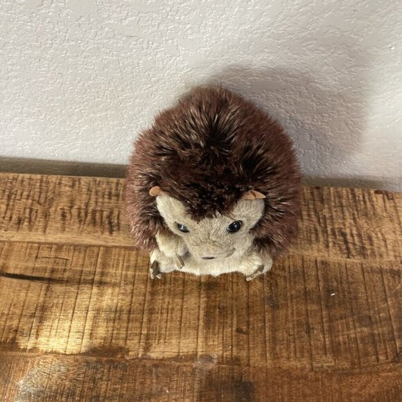 Hedgehog Puppet Hand Puppet Plush Turns Inside Out To Ball Realistic - Picture 2 of 11